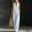 Light Blue, variant on Women Striped 2 Piece Sets Summer Halter V Neck Top and Wide Leg Pants Matching Outfits Casual Set with Pockets, 2XL