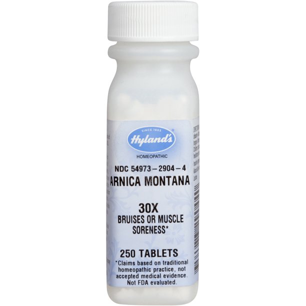 Hyland's Arnica Montana 30X Tablets, Natural Homeopathic Relief of