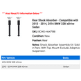 thumbnail image 2 of Rear Shock Absorber - Compatible with 2013 - 2014, 2016 BMW 328i xDrive Sedan, 2 of 2