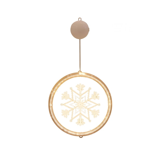 Decoración de luces navideñas, luces de hadas colgantes con pilas para pared, ventanas, camino, decoración de Patio