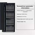 thumbnail image 4 of 24-in-1 Precision Screwdriver Set Magnetic Mini Tools for Electronics Repair Kits, 4 of 5
