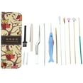 thumbnail image 1 of 11 Pcs Cuillère à Cire en Acier Inoxydable Kit de Retrait de Cire d'Oreille Curette1, 1 of 14