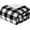 Buffalo Black, variant on Elegant Comfort Soft, Reversible Buffalo Plaid Sherpa Blanket, Flannel Fleece Throw for Couch and Bed, Warm and Plush Winter Blanket, Twin, Green
