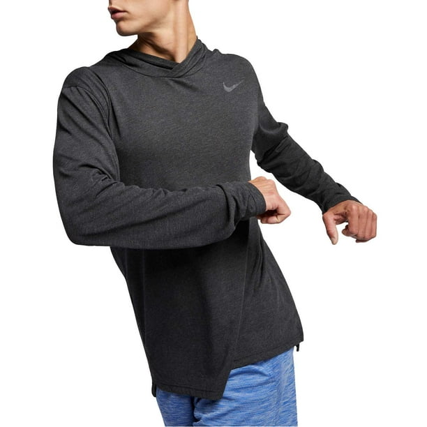 Nike - Nike Men's Hyper Dry Hooded Long Sleeve Tee - Walmart.com - Walmart.com