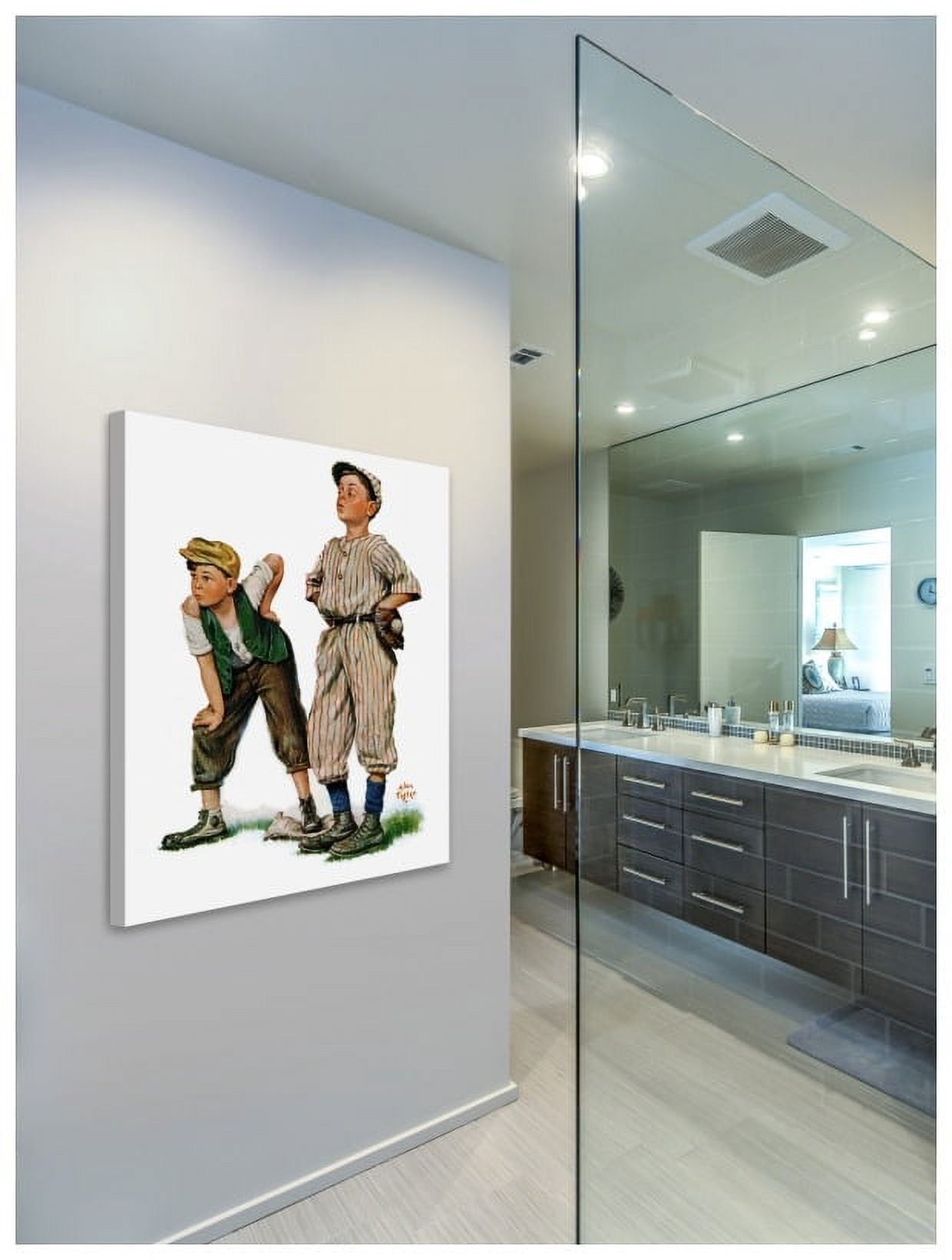 Marmont Hill "Team Players" by Curtis Painting Print on Canvas