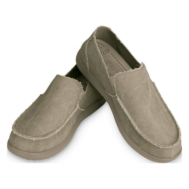 靴 crocs Santa Cruz khaki Crocs Men's Santa Cruz Slip on Loafers - Walmart Business