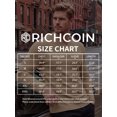 thumbnail image 7 of RICHCOIN Men's V Neck Long Sleeve Shirts Slim Fit Basic T Shirts Ribbed Fashion Tee, 7 of 7