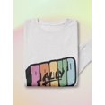 thumbnail image 3 of Proud Ally Colorful Banner Sweatshirt Women -Smartprints Designs, Female 3X-Large, 3 of 4