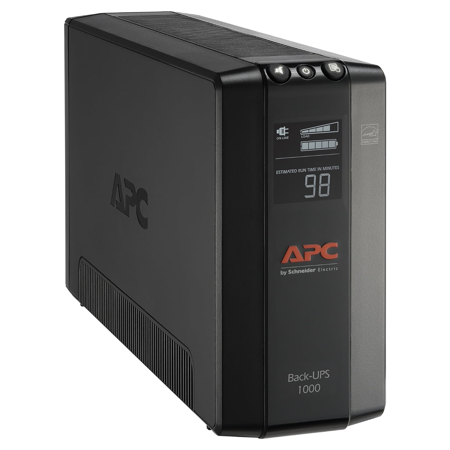 APC 1000VA UPS Battery Backup & Surge Protector with AVR LCD UPS Back UPS Pro Series, BX1000M