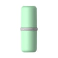 thumbnail image 2 of maskred Travel Wash Cup Set Toothpaste Toothbrush Storage Box Holder Home Hotel Container Case for Business Accessories Green, 2 of 6