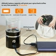 thumbnail image 4 of Mini Electric Grinder Portable Vanilla Grinder USB Rechargeable Mill with a Cleaning Brush for Herb Tea Rosemary, 4 of 7