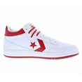 thumbnail image 2 of Converse Fastbreak Pro Mid Unisex Shoes Size 7.5, Color: White/Enamel Red, 2 of 5