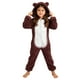 thumbnail image 1 of Mono de manga larga con capucha para niñas, pijama informal de invierno cálido, ropa de dormir para mujer, pantalones de terciopelo ártico de doble cara, 1 of 6