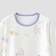 thumbnail image 6 of masbird Toddler Pajamas Cotton Kids Pajamas for Boys Girls Long Sleeve Pajama Set 2 Piece Snug Fit Pjs Set 6-12 Months 12-24 Months 2t 3t 4t 5t 6t 7t 8t 9t Children(Blue,13-15 Y), 6 of 7