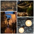 thumbnail image 2 of 10 Foot G50 White Satin Pearl String Light with White Wire, 2 of 6