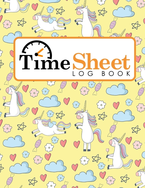 Time Sheet Log Book Hours Worked Book, Timesheet Spreadsheet, Time
