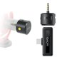 thumbnail image 1 of Adaptador de micrófono inalámbrico Shotgun Movo WM-VXR10 para USB-C/iPhone, 1 of 7