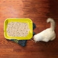 thumbnail image 3 of Cat Litter Box Durable Extra Large for Indoor Cats Dogs High Anti Scatter Semi Enclosed Tray Effortless Cleaning PP Material Spacious Comfortable Privacy Odor Control, 3 of 7