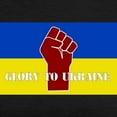 thumbnail image 3 of CafePress - Glory To Ukraine T Shirt - Womens Tri-blend T-Shirt, 3 of 4