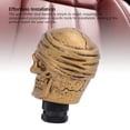 thumbnail image 4 of SKULL COOL LOOKING GEAR SHIFT KNOB WITH 3 ADAPTERS FOR MOST VEHICLES, 4 of 7