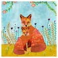thumbnail image 7 of Marmont Hill "Autumn Foxes" by Sascalia Painting Print on Wrapped Canvas, 7 of 7