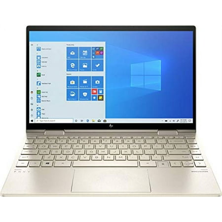 2020 HP Envy x360 2-in-1 13.3" FHD IPS Touchscreen Laptop Intel Evo Platform 11th Gen Core i7-1165G7 8GB Memory 512GB SSD Pale Gold - Backlit Keyboard -Fingerprint Reader -Thunderbolt - WiFi 6
