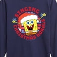 thumbnail image 3 of SpongeBob SquarePants  - Singing Christmas Korals - Toddler & Youth Long Sleeve Graphic T-Shirt, 3 of 6