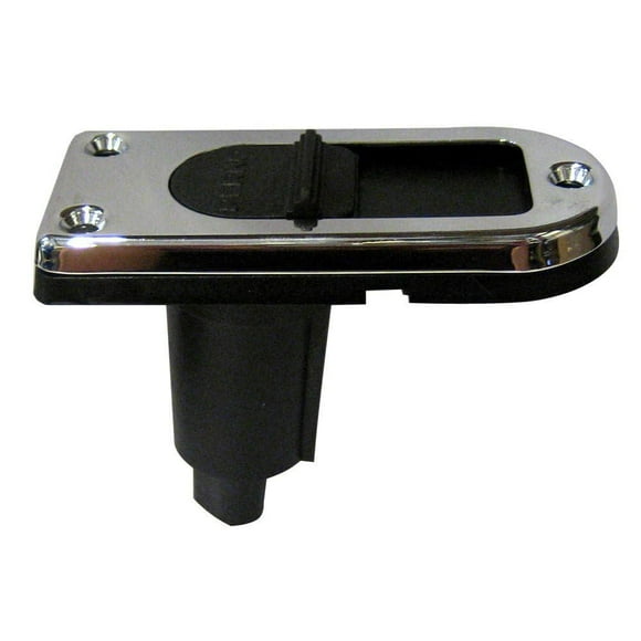 Base de montaje para poste de luz Perko Locking Collar, acero inoxidable