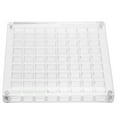 thumbnail image 1 of Acrylic Seashell Display Box Transparent Seashell Storage Box Seashell Organizer Frame (64 Holes), 1 of 8