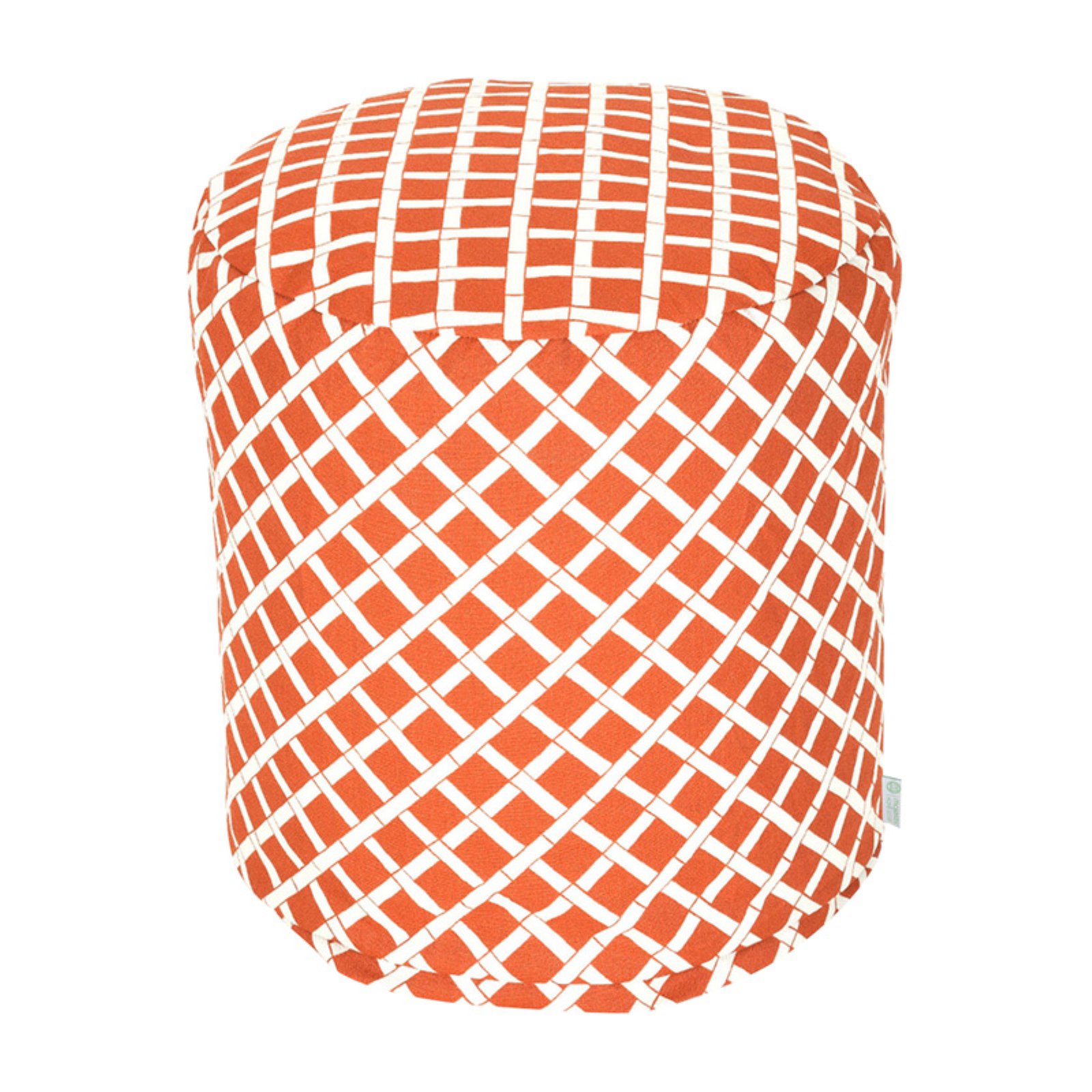 Majestic Home Goods Chevron Indoor Outdoor Ottoman Pouf - image 2 of 2