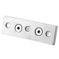 thumbnail image 4 of Heavy Duty Steel Roller Guide, Barn Door Floor Guide, Double-wheeled Floor For Wooden Doors Sliding Doors, 4 of 6