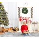 thumbnail image 5 of Diadema con nudo navideño, copo de nieve, cuadros, diadema, tocado, accesorios para el cabello, 5 of 5