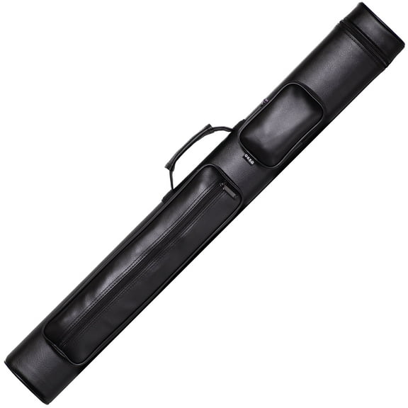 OKKO Billiard Pool Cue Hard Oval Pro Case Black 2x2