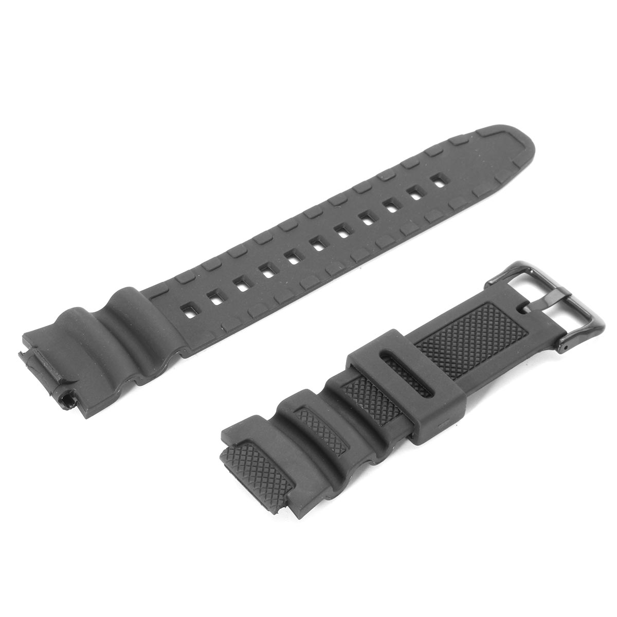Replacement Black Wrist Band Strap For CA SIO Watch AQS810W SGW300H