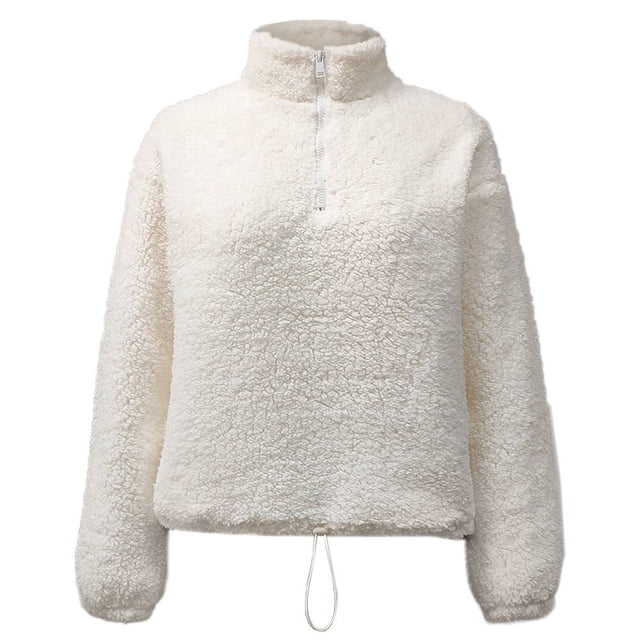 Sudadera George Talla G con Medio Cierre Hueso