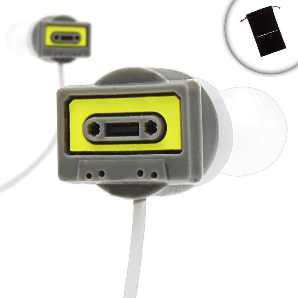 Cassette Tape Earbud Headphones for Sony Walkman _ Panasonic _ RCA