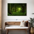 thumbnail image 3 of Elephant Stock Mossy Green Forest Wall Art - Horizontal Canvas Wall Art - Living Room Wall Decor - Nature Canvas - Green And Decor - 45" x 30", 3 of 8