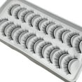 thumbnail image 6 of 10 Pairs False Eyelashes Natural Wi Flfy Fake Eyelashes Long Thi Lashes } N5F4, 6 of 8