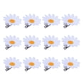 thumbnail image 1 of 12 pinzas para el pelo de margaritas, pasadores de flores, horquillas para el pelo, accesorios para el pelo de boda para bebés, niños, niñas, mujeres pequeñas (blanco), 1 of 6