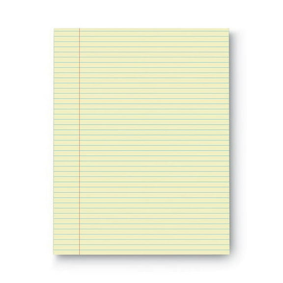 Glue Top Pads, Narrow Rule, 50 Canary-Yellow 8.5 X 11 Sheets, Dozen | Bundle of 2 Dozen