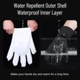 thumbnail image 4 of Winter Warm Ski Gloves Fleece Waterproof Windproof Touchscreen Anti-slip Sports, 4 of 8