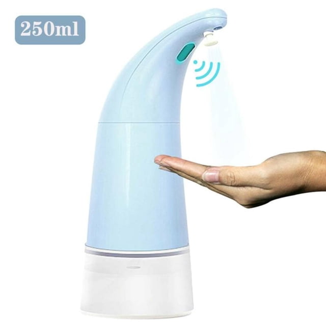 Dispensador de jabón automático Vhermosa sin contacto azul de 250ML Sensor infrarrojo LL-1289