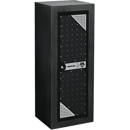 Stack-On 16-Gun Safes Convertible Security Cabinet, Gray and Black