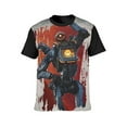 thumbnail image 3 of Apex Legends Pathfinder Shirts Men's Short Sleeve Printed T-Shirt Graphic Comfortable Tee Tops Summer Blouse S, 3 of 5