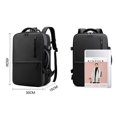 thumbnail image 4 of Man Business Laptop Backpack Multifunctional Waterproof Schoolbag Large-capacity Notebook Backbag USB Charging Mochila Rucksack, 4 of 6