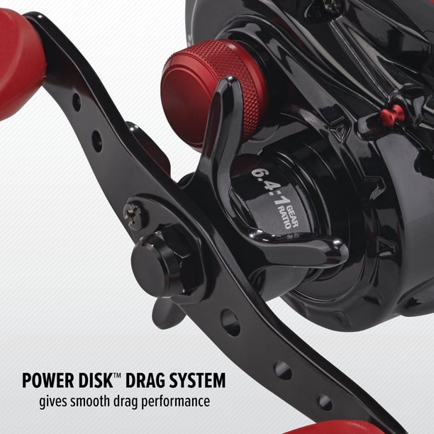 abu garcia baitcast reel walmart Black Max Fishing Combo, 6'6 inch Medium Rod, Right/Left Handed leading performance in a compact Abu Garcia Revo Max Baitcasting