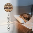 thumbnail image 3 of Non-Ticking Silent Wall Clocks Personalized Analog Round Clock Battery Operated Clocks Decorative for Kitchen,Office-Arafed Wood Planks With A Brown Stain Of Paint(10inch), 3 of 4