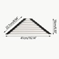 thumbnail image 2 of SDNall Dishwasher Water Filter Rack Sink Filter Rack Washbasin Dishwater Control Rack Tripod Non-slip Water Filter Rack, 2 of 9