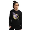 thumbnail image 6 of Bat Doodle Bad Moon Long Sleeve Shirt, 6 of 10