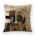 thumbnail image 3 of Funda de almohada de lino con estampado geométrico Retro, cubierta de cojín de sofá, decoración del hogar, se puede personalizar para usted, 40x40, 50x50, 60x60, 3 of 4